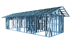 Конструкция - къща 4.60x12.00m (55m²)