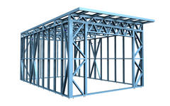Конструкция - гараж 4x6m (24m²)