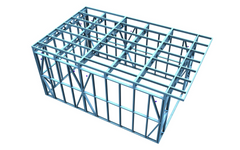 Конструкция - гараж 4x6m (24m²)