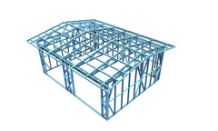 Конструкция - гараж 5.5x7m (39m²)