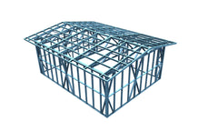 Конструкция - гараж 5.5x7m (39m²)
