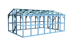 Конструкция - оранжерия 4x6m (24m²)