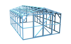Конструкция - оранжерия 4x6m (24m²)